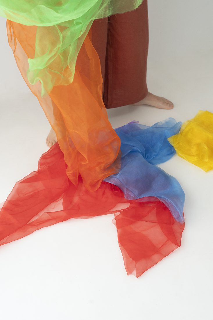 Kolorezko oihalak / Telas de colores